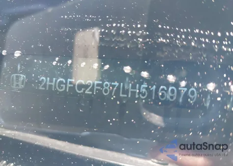 2020 Honda Civic Sport из США, поврежденный, VIN 2HGFC2F87LH516979